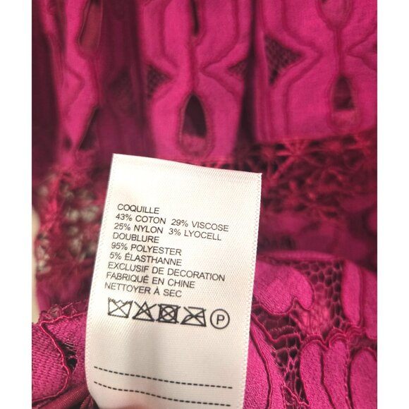 Laundry by Shelli Segal Lace Mini Dress – size 0 - Picture 9 of 11